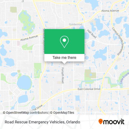 Mapa de Road Rescue Emergency Vehicles