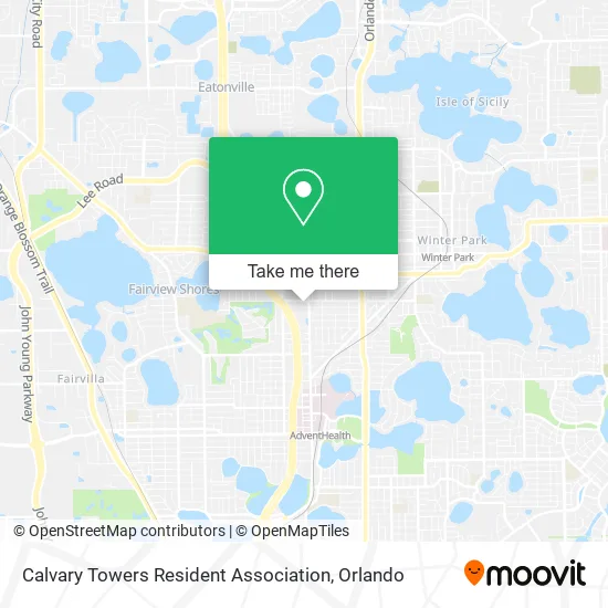 Mapa de Calvary Towers Resident Association