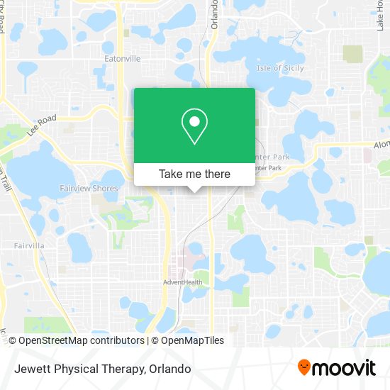 Jewett Physical Therapy map