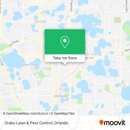 Mapa de Drake Lawn & Pest Control