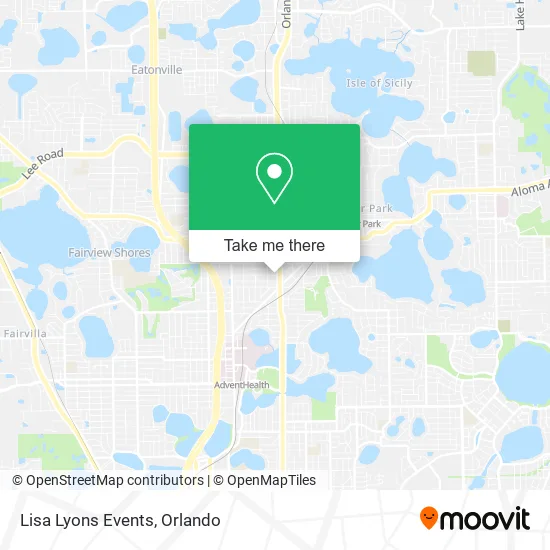 Mapa de Lisa Lyons Events