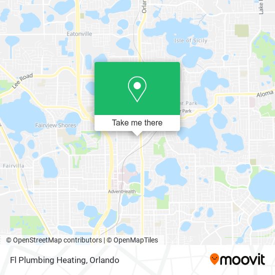 Fl Plumbing Heating map