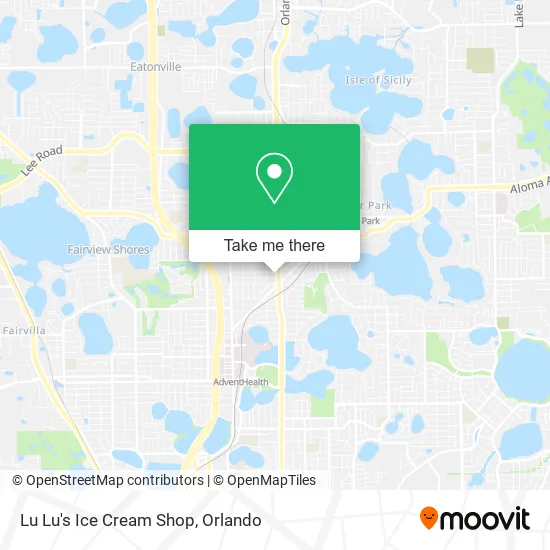 Mapa de Lu Lu's Ice Cream Shop