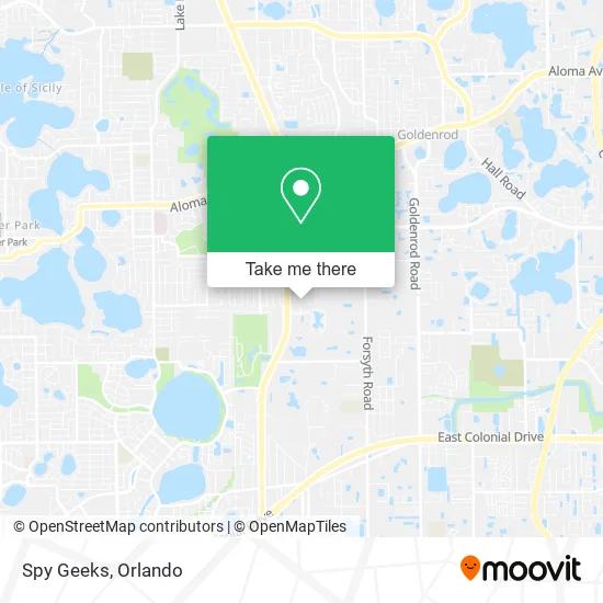 Spy Geeks map
