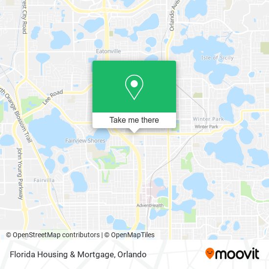Florida Housing & Mortgage map