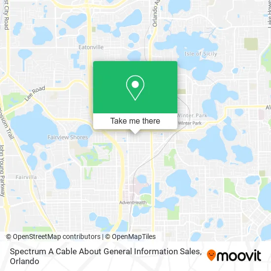 Mapa de Spectrum A Cable About General Information Sales