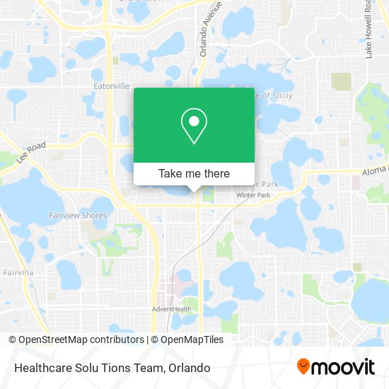 Healthcare Solu Tions Team map