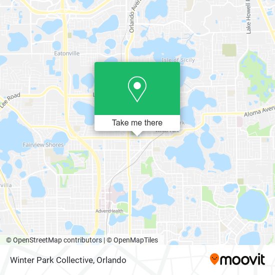 Winter Park Collective map