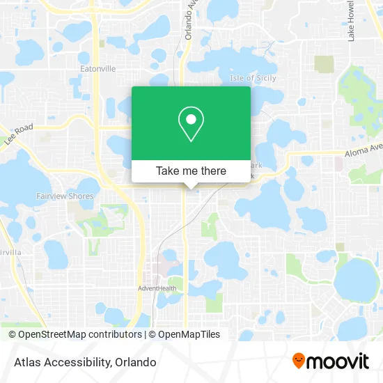 Atlas Accessibility map