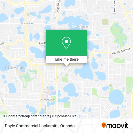 Mapa de Doyle Commercial Locksmith