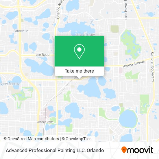 Mapa de Advanced Professional Painting LLC