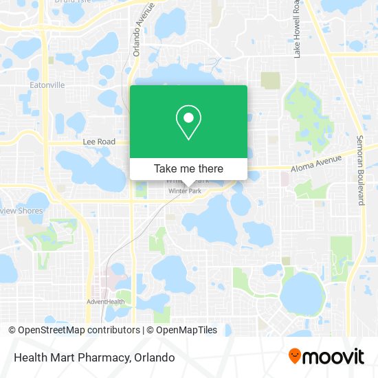 Health Mart Pharmacy map