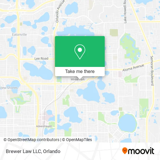Brewer Law LLC map