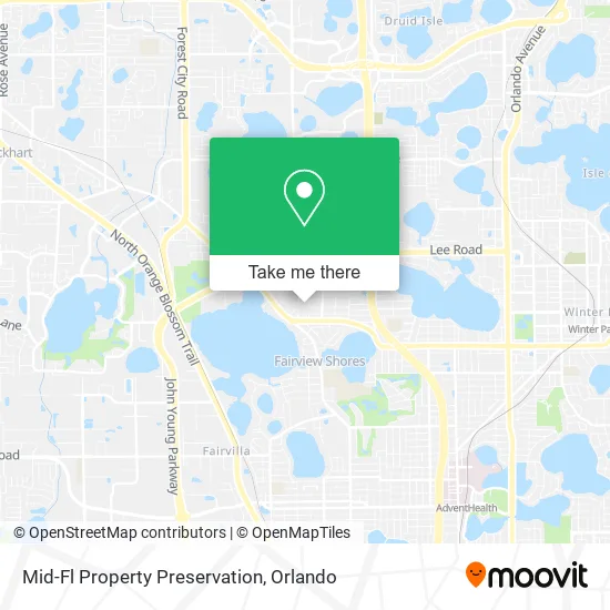 Mid-Fl Property Preservation map