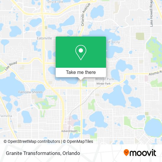 Mapa de Granite Transformations
