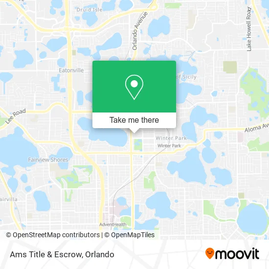 Ams Title & Escrow map