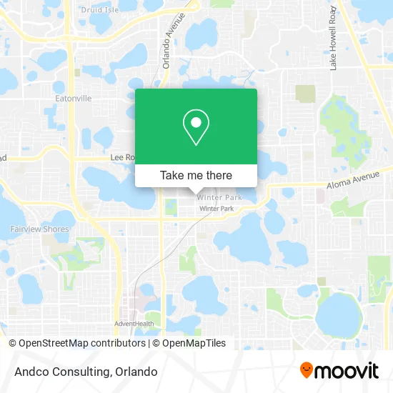 Andco Consulting map