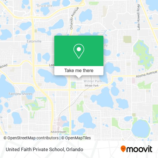 United Faith Private School map