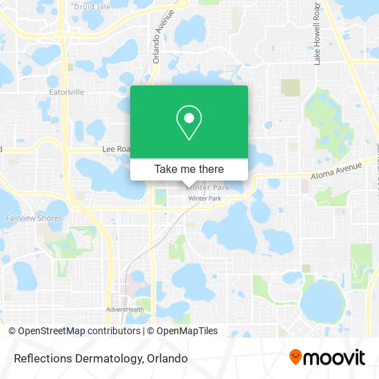 Mapa de Reflections Dermatology