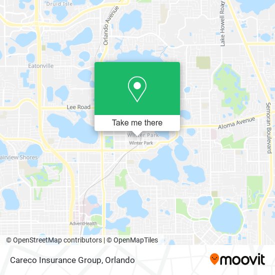 Careco Insurance Group map