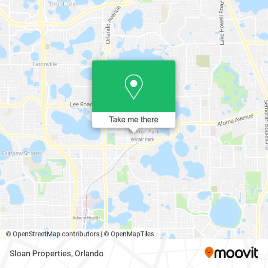 Sloan Properties map