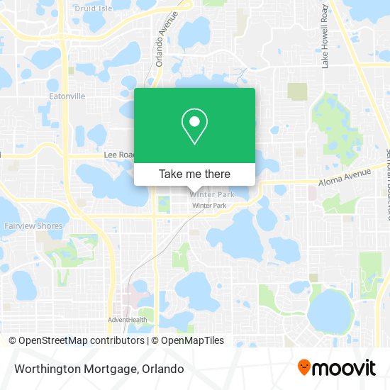 Mapa de Worthington Mortgage