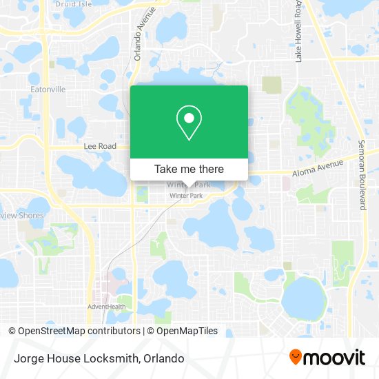 Mapa de Jorge House Locksmith
