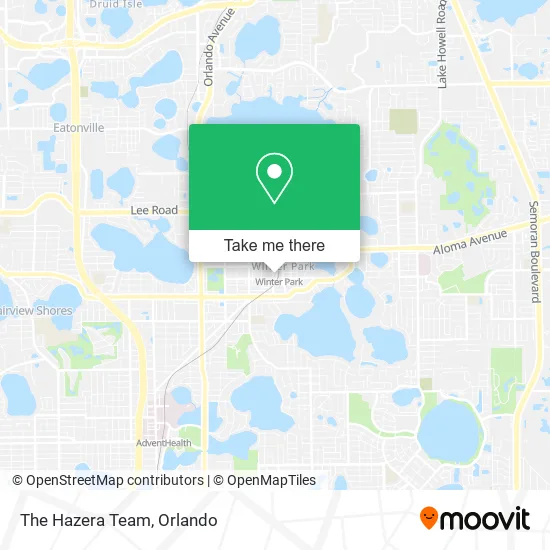 The Hazera Team map