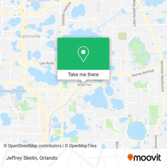 ¿Cómo llegar a Jeffrey Skelin en Winter Park en autobús o tren?
