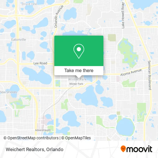 Weichert Realtors map