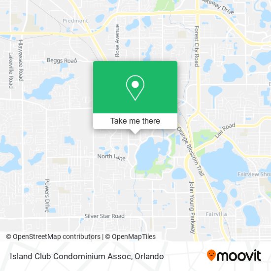 Mapa de Island Club Condominium Assoc