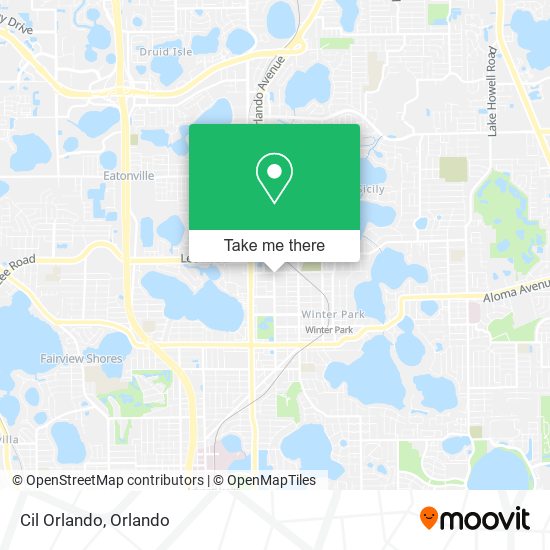 Cil Orlando map