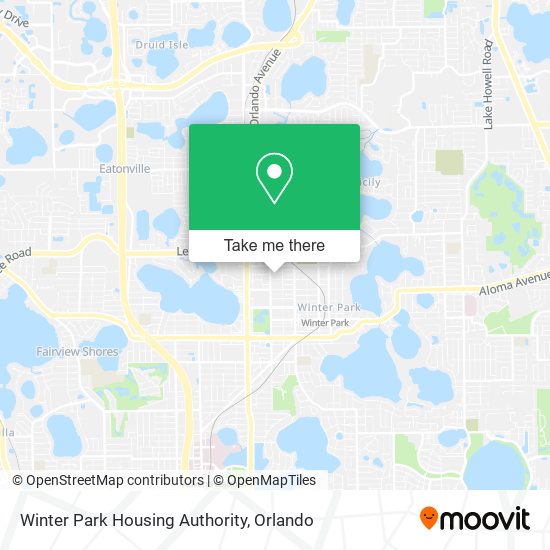 Winter Park Housing Authority map