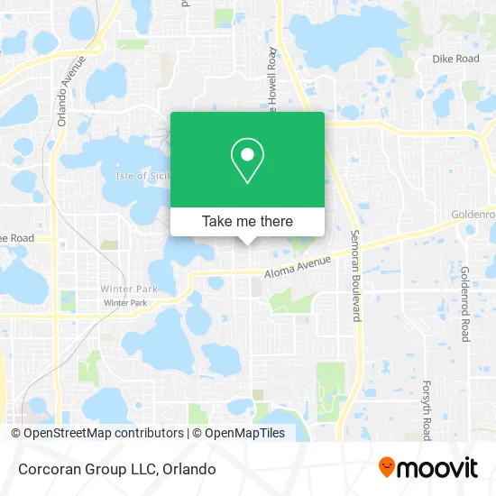 Corcoran Group LLC map