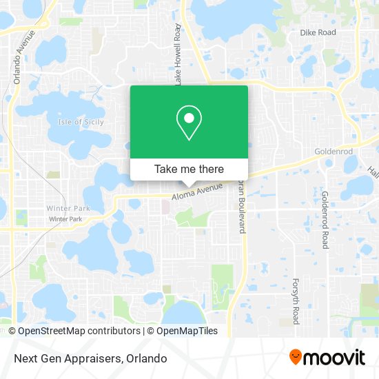 Next Gen Appraisers map