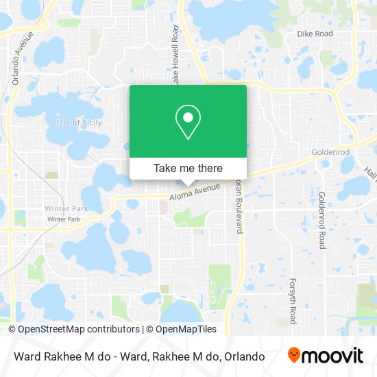 Mapa de Ward Rakhee M do - Ward, Rakhee M do