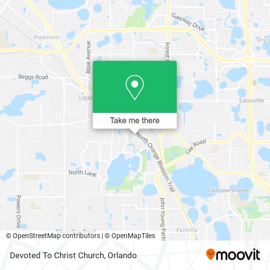 Mapa de Devoted To Christ Church