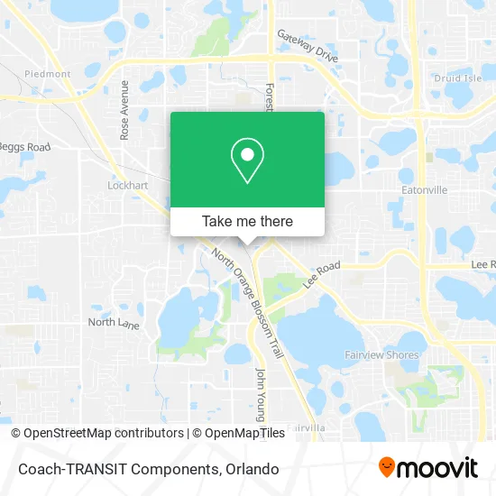 Coach-TRANSIT Components map