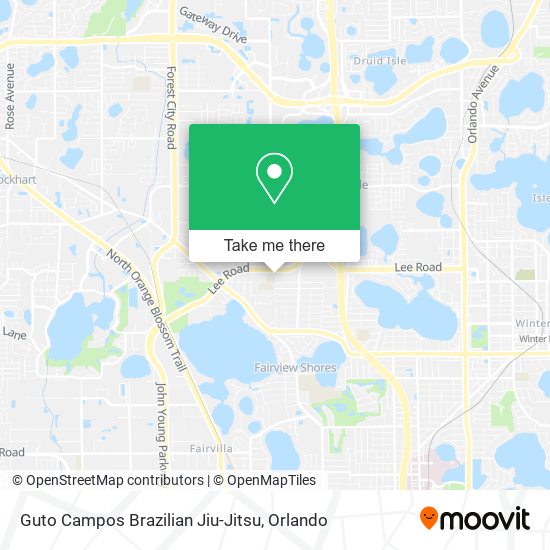 Guto Campos Brazilian Jiu-Jitsu map