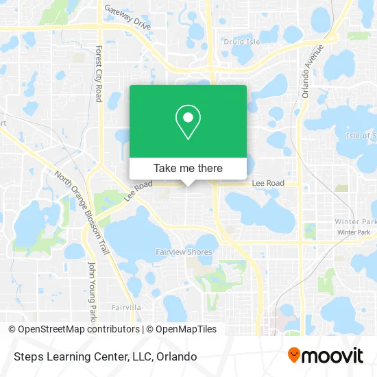 Steps Learning Center, LLC map