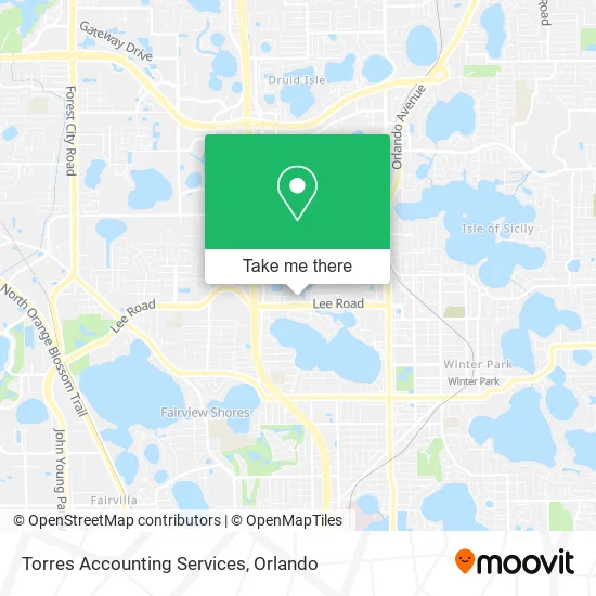 Torres Accounting Services map