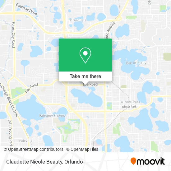 Mapa de Claudette Nicole Beauty