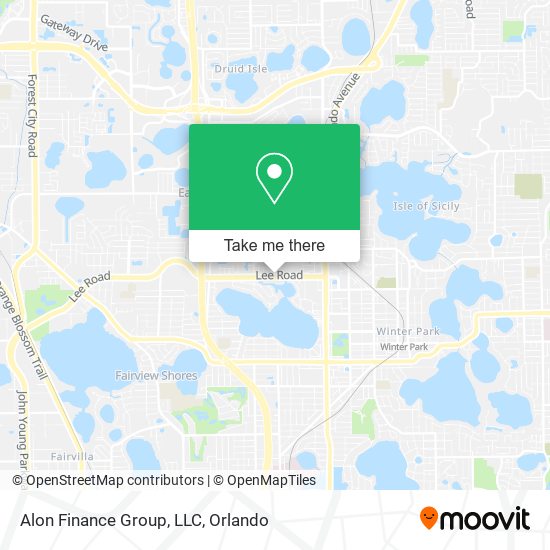 Alon Finance Group, LLC map