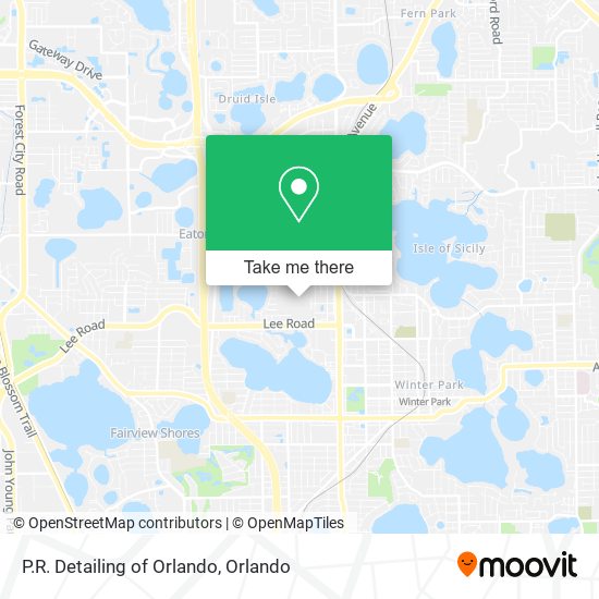 P.R. Detailing of Orlando map