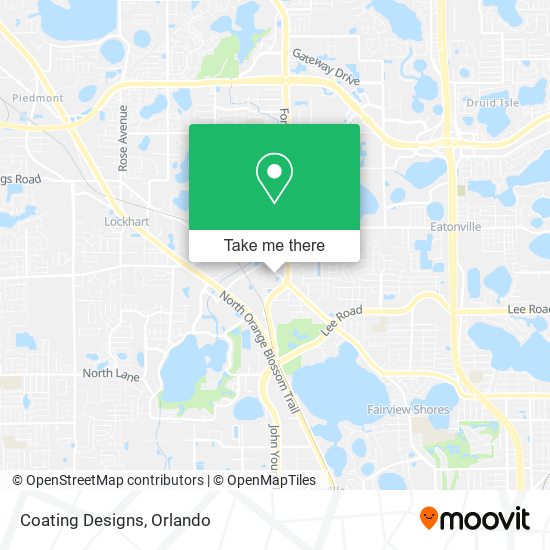 Mapa de Coating Designs