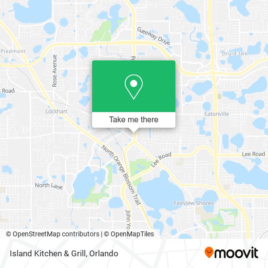 Island Kitchen & Grill map