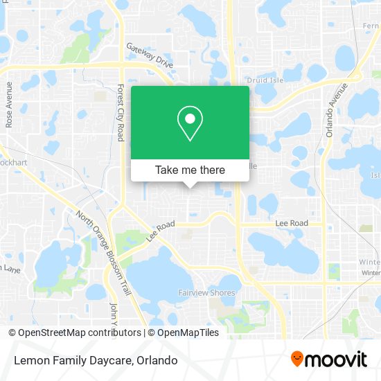 Mapa de Lemon Family Daycare