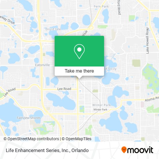Mapa de Life Enhancement Series, Inc.