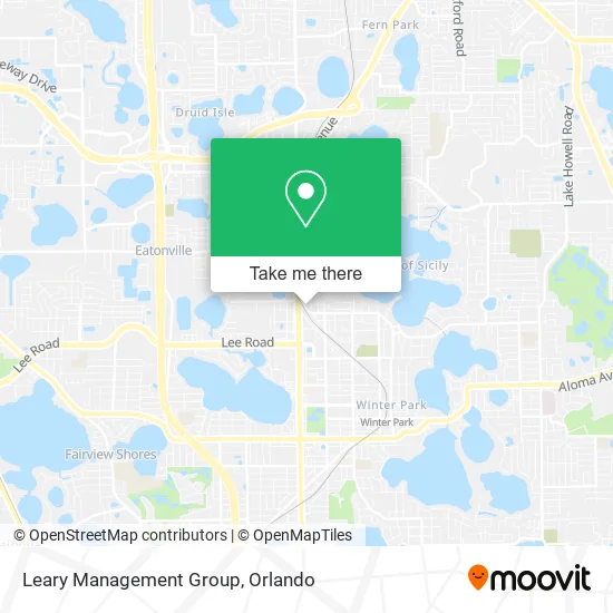 Leary Management Group map
