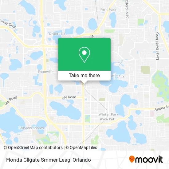 Mapa de Florida Cllgate Smmer Leag